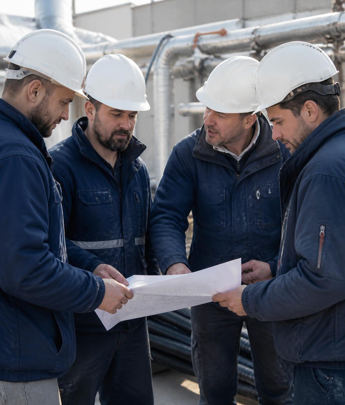Équipe DICKO sur chantier