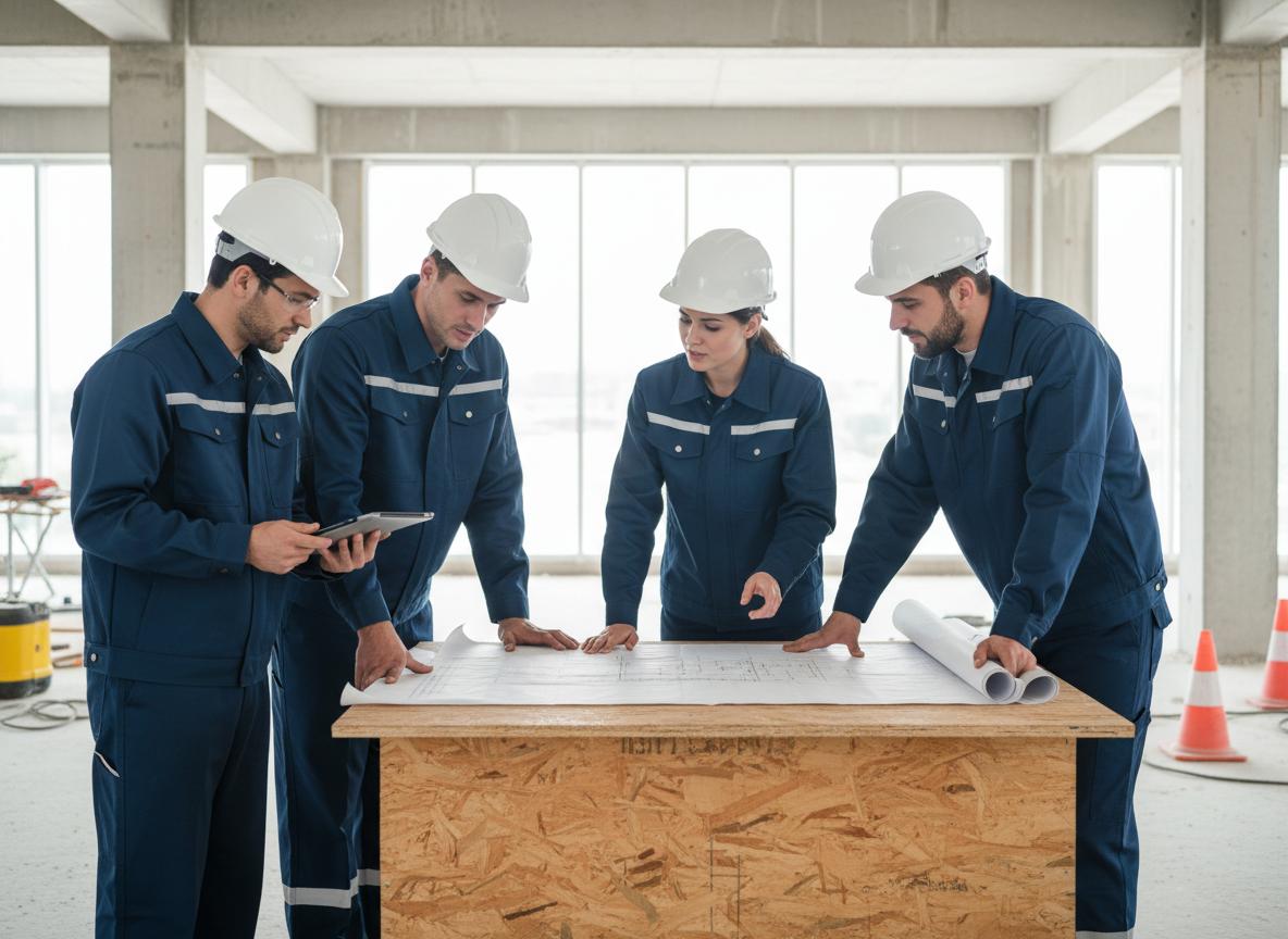 Équipe DICKO en réunion de chantier
