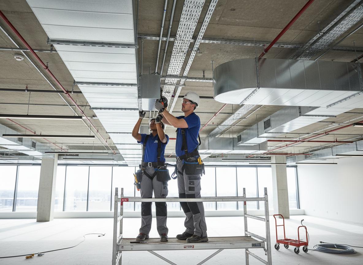 Installation VMC Bâtiment